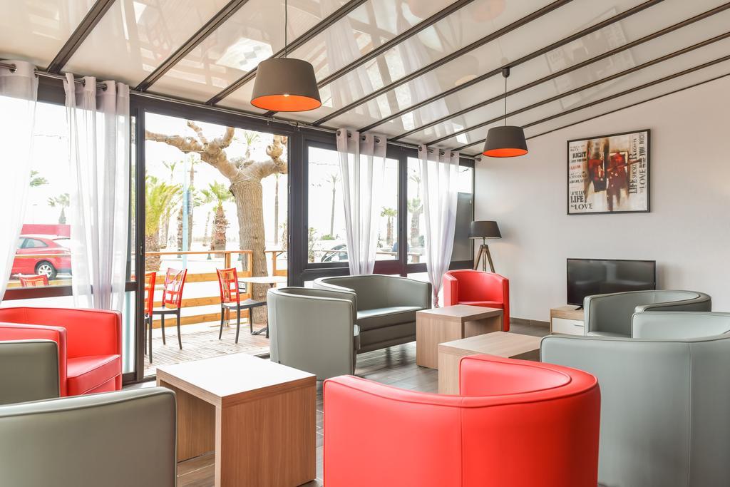 Logis Hotel Restaurant Mar I Sol Saint-Cyprien Kültér fotó