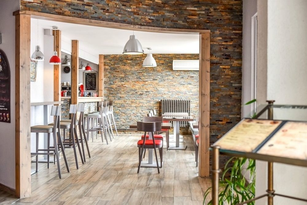 Logis Hotel Restaurant Mar I Sol Saint-Cyprien Kültér fotó